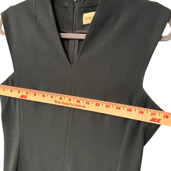 MM Lafleur Size 10 Aditi Sleeveless Shift Dress Pencil Workwear Dark Green Pine - Picture 8 of 10